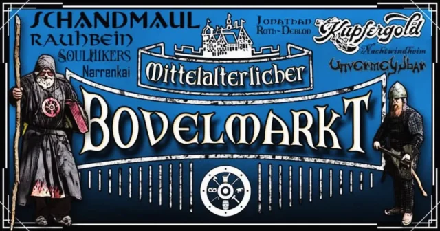 Der wunderschöne, einzigartige, mittelalterliche #bovelmarkt2025 an der #freudenburgbassum...

📝Freitag den 25.07.25. Konzertabend ‼️ 
@bassumopenair 
@kupfergold_band 
@rauhbein_offiziell 
@schandmaulband 

🎫 Tickets bekommt ihr bei 
www.eventim.de
www.nordwest-ticket.de
Sowie bei Papier und Tinte in Bassum und allen bekannten Vorverkaufsstellen...
52,-€

📝Samstag den 26.07.25/. BOVELMARKT ‼️
 Sonntag den 27.07.25. 
@unvermeydbar 
@tutbuerger 
@jonathan_roth_deblon 
@soulhikerin 
@narrenkai 
#bovelfeuer🔥
Sonnenfee Aurelia 🌞 
@traumgewand

Mit BIRSINA SVINA (neu), Zwergenwiese, Spiel und Spaß mit Stadtwache (neu), Gerichtsverhandlung (neu), Schaukampf Utholm, Bovelmusiküsse, Tanzen 
Märchen, Workshops
Mit vielen großartigen Händlern, Heerlagern und Gastroständen.

🎫 Tageskasse ‼️ Preise folgen ...
Lasst euch dieses Spektakel nicht entgehen..‼️

Öffnungszeiten ‼️
Freitag 18-23 Uhr 
Samstag 12-23uhr
Sonntag 11-19 uhr

#bovelmarkt2025 #mittelaltermarkt #folkrock
#bassumopenair #mittelaltermusik
#medival #schandmaul #kupfergold #rauhbein #unvermeydbar #medival #soulhikers #narrenkai #jonathanrothdeblon #tutbuerger #schwertkampf #tanzen #feuershow #walkingact