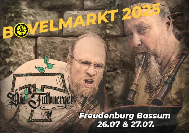 "DER MULTIINSTRUMENTALIST "

Der Musiker, Entertainer  André Hunger ist seit 1989 in verschieden musikalischen Projekten und Bands unterwegs.

Dazu zählen so unterschiedliche Stielrichtungen wie Folk, Singer Songwriter, Mittelalter, Rock und Metal. 

Als Gitarrist in einer lokalen Death Metal Band beginnend führten die musikalischen Wege schon bald auf Mittelaltermärkte in ganz Europa. Zur Gitarre gesellten sich daraufhin unzählige andere Instrumente, hauptsächlich Sackpfeifen, aber auch die Cister, die Mandoline und die Nyckelharpa.

Mit diesem umfangreichen Instrumentarium konnte der Musiker mit seiner Band @nachtwindheim das Publikum in Italien, der Schweiz, Österreich und den Niederlanden begeistern und war in unterschiedlichen TV Produktionen des KIKA, Pro 7 und der ARD zu sehen.

Die verschiedenen Instrumente, des Mittelalters, bringen den Zuhöhrer in eine andere Zeit. Untermalt mit lustigen Geschichten und witzigen Liedern, kurzweilig und unterhaltsam. Die Musik erstreckt sich dabei vom Frühmittelalter bis in die Renaissance.

Bei Banquetten inklusive Abendführung, Tischregularien und Giftprobe, Die Gewandung hierfür und auch der Ablauf kann aber dem jeweiligen Anlass oder Haus angepasst werden.

Am 📝 26.07.& 27.07 spielt der @tutbuerger mit seinem Kollegen Hannes als Duo auf dem #bovelmarkt2025 auf...

Kommt vorbei ‼️ und erlebt die Beiden Sachsen 
An der #freudenburgbassum 

#bovelmarkt2025 #mittelaltermarkt #vielseitigkeit #mittelaltermusik #multiinstrumentalist #medival 
#folk #mittelalter #spielmann #openair #bassum 
#entertainer #tutbuerger #nachtwindheim #sackpfeife #mandoline #duo